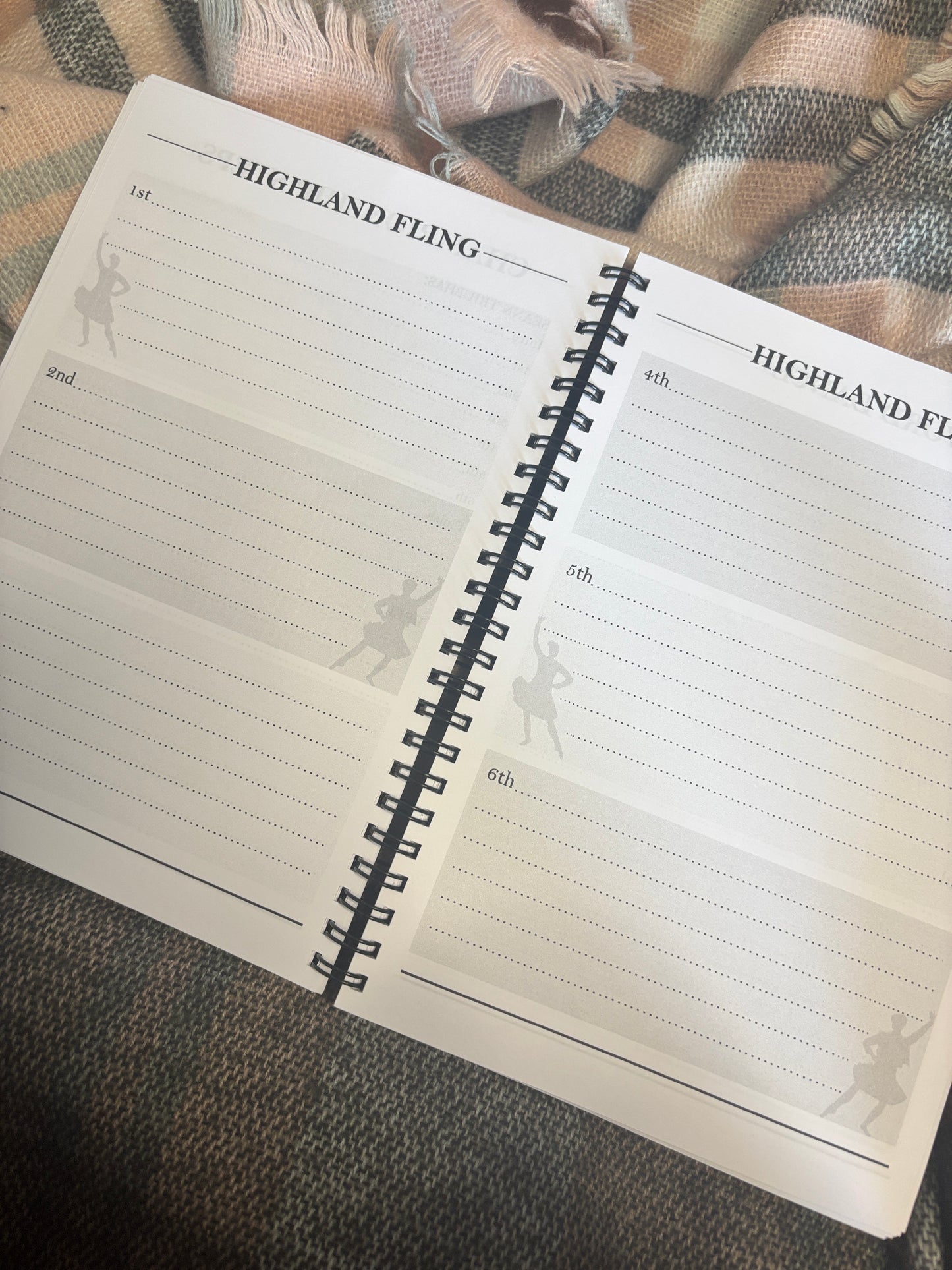Premier Highland Dancer Journal