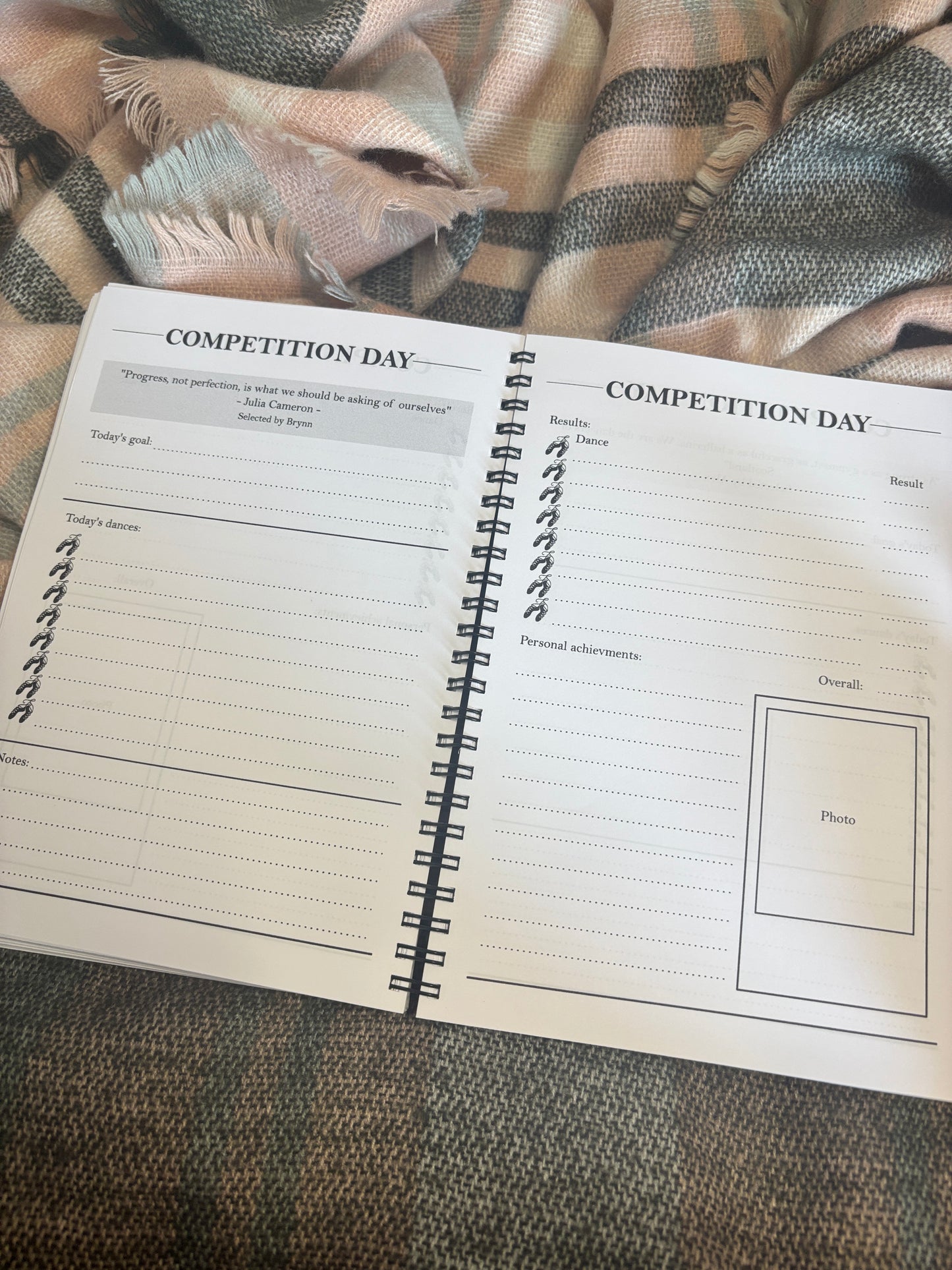 Premier Highland Dancer Journal